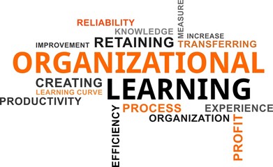 word cloud - organizational learning