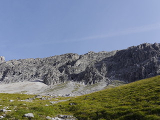 Bergmassiv im Rätikon