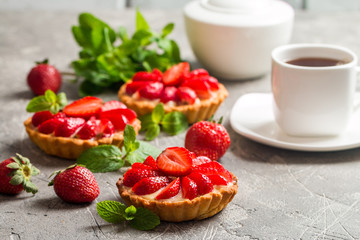 Fresh homemade berrie tarts