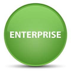 Enterprise special soft green round button