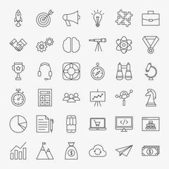 Startup Line Icons