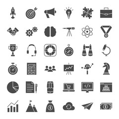 Startup Solid Web Icons