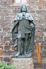 Fototapeta na wymiar Statues at Hohenzollern Castle (Burg Hohenzollern)