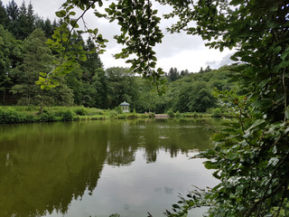 Waldsee, Kurpark, Bad Schwalbach, Hessen