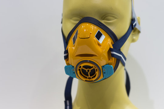 a gas filter mask