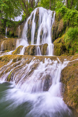 Obraz premium Waterfall Lucky (Liptov, Slovakia) 