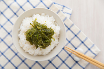 めかぶご飯