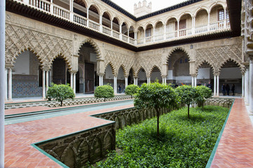 Fototapeta premium Real Alcazar in Seville, Andalusia