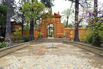 Fototapeta premium Real Alcazar in Seville, Andalusia