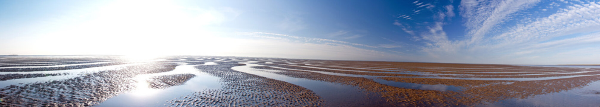 Panorama Wattenmeer