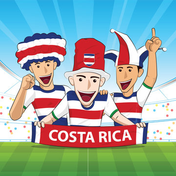 costa rica Flag soccer support