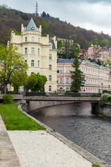 Karlovy Vary town, Czech republic