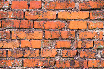 Old brick wall texture background
