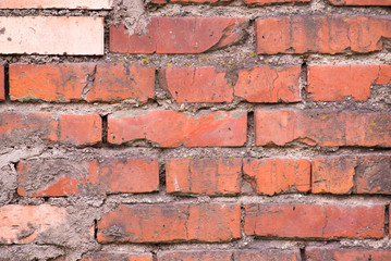 Old brick wall texture background