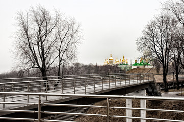 View of the Lavra Monastery in Kiev