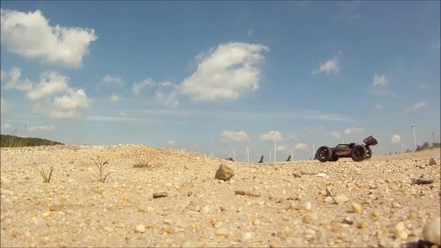 RC CAR Buggy im Sand