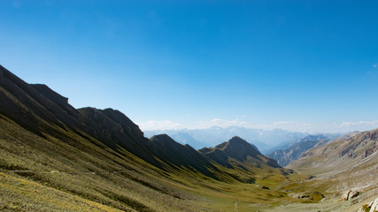 Fototapeta premium Panorama des Alpes