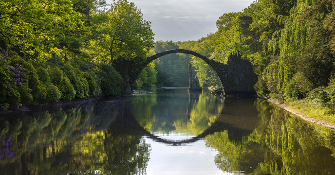 devilish bridge in Kromlau