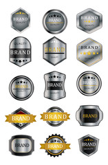 fancy metal tags