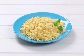 Cooked pearl barley