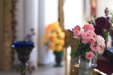 Interior in the church of the Kiev Patriarchate.