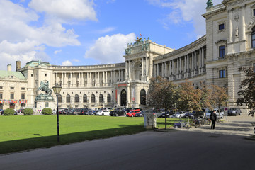 Obraz premium Wien, Neue Hofburg