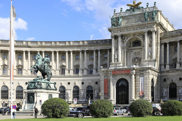Fototapeta na wymiar Wien, Neue Hofburg