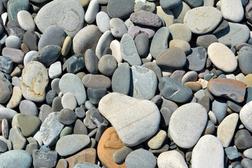 Pebbles on a Beach