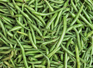 pods of green beans 