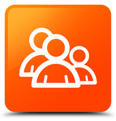 Group icon orange square button
