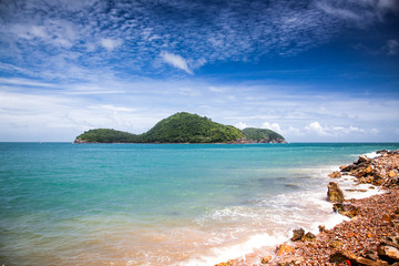 nam Du Islands, Kien Giang, Vietnam. Nam Du is a popular tourist attraction among Vietnamese people. Foreigners are only allowed on the island with a permit.