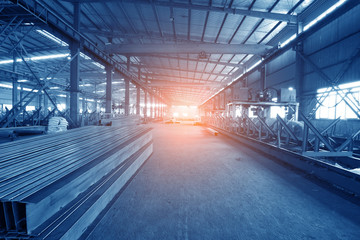 Obraz premium Steel production at the metallurgical plant