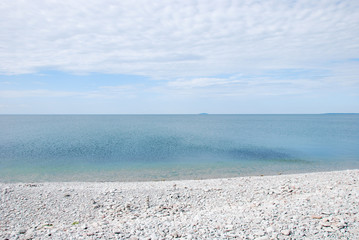 Coastal view from the swedish island Oland