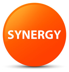 Synergy orange round button