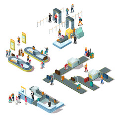 Airport Isometric Compositions