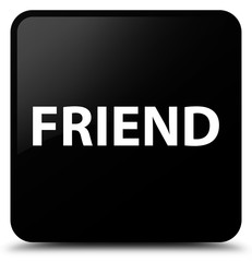 Friend black square button
