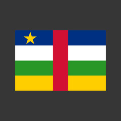 Central African Republic flag