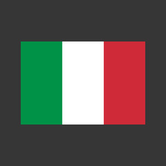 Italy flag illustration