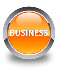 Business glossy orange round button