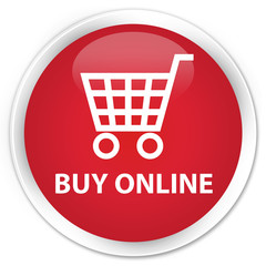 Buy online premium red round button