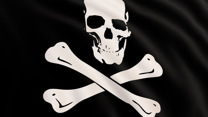 Bandera pirata.