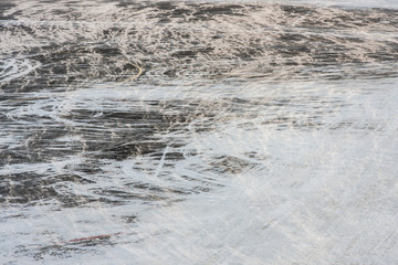 Beautiful abstract snow blizzard dynamic pattern for design, background and texture. Picture made...