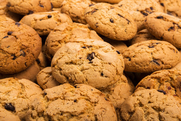 Lots of cookies and biscuits background
