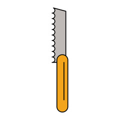 Naklejka premium knife kitchenware icon image vector illustration design 