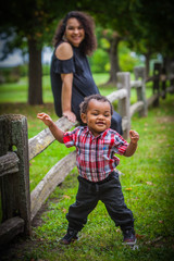 child walking