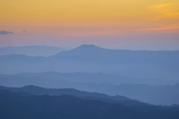  Landscape hill scene while sunset. © newroadboy