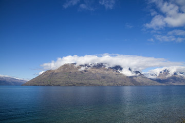 Naklejka premium View of New Zealand sprin