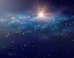 Fototapeta premium Tło kosmiczne Galaxy