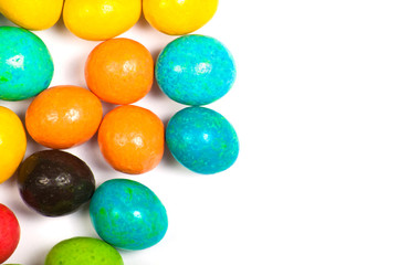 Color candy in glaze