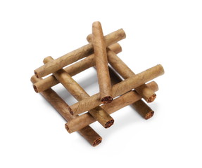 Cigarillos without filter isolated over white background
